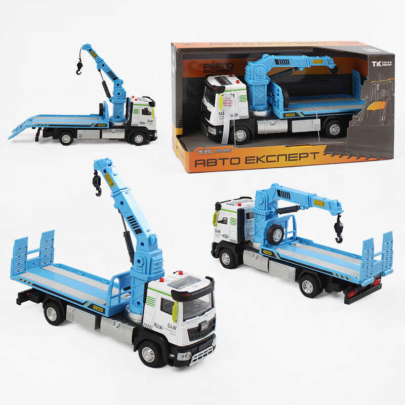 Спецтехніка TK-74231 (36) "Авто Експерт", металопластик, 1:40, звук, світло, інерція, рухомі елементи, в коробці