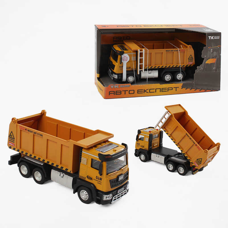 Спецтехніка TK-40693 (36) "Авто Експерт", металопластик, 1:40, звук, світло, інерція, рухомі елементи, в коробці