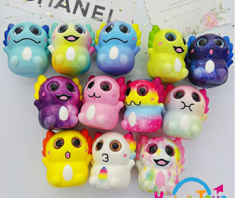 Антистрес-сквіш C 68899 (600) ЦІНА ЗА 1 ШТУКУ, ароматизований, пластикові очі, в пакеті, ВИДАЄТЬСЯ МІКС ВИДІВ