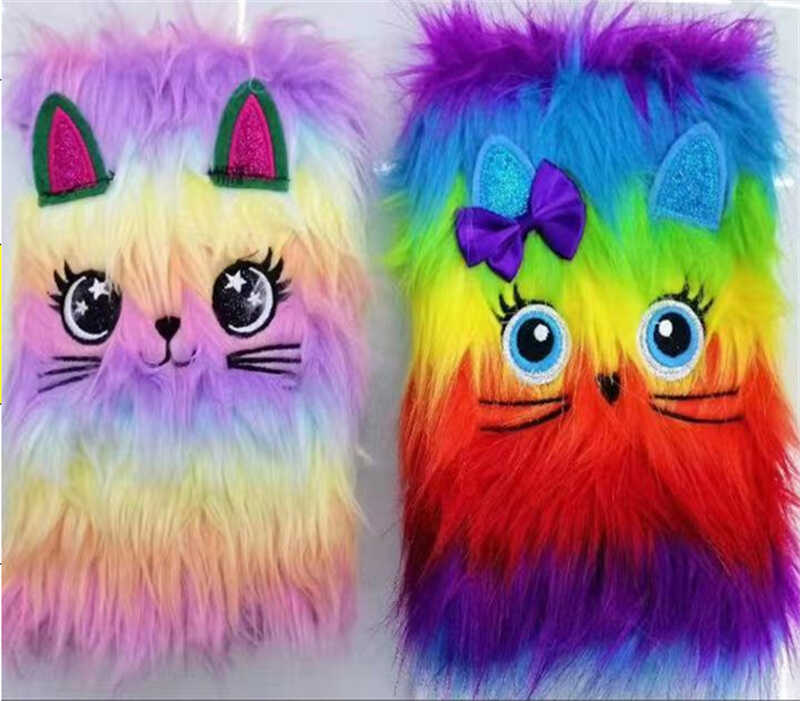 Блокнот М 18134 (120) 2 види,15 х 21 см, хутряна обкладинка, у лінійку, у пакеті