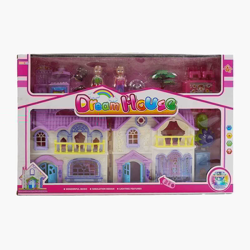 Будинок 8117-2 A (18/2) будиночок 23.5 х 13 х 23 см, меблі, фігурки, декоративні елементи, улюбленець, кухня, світло, звук, в коробці