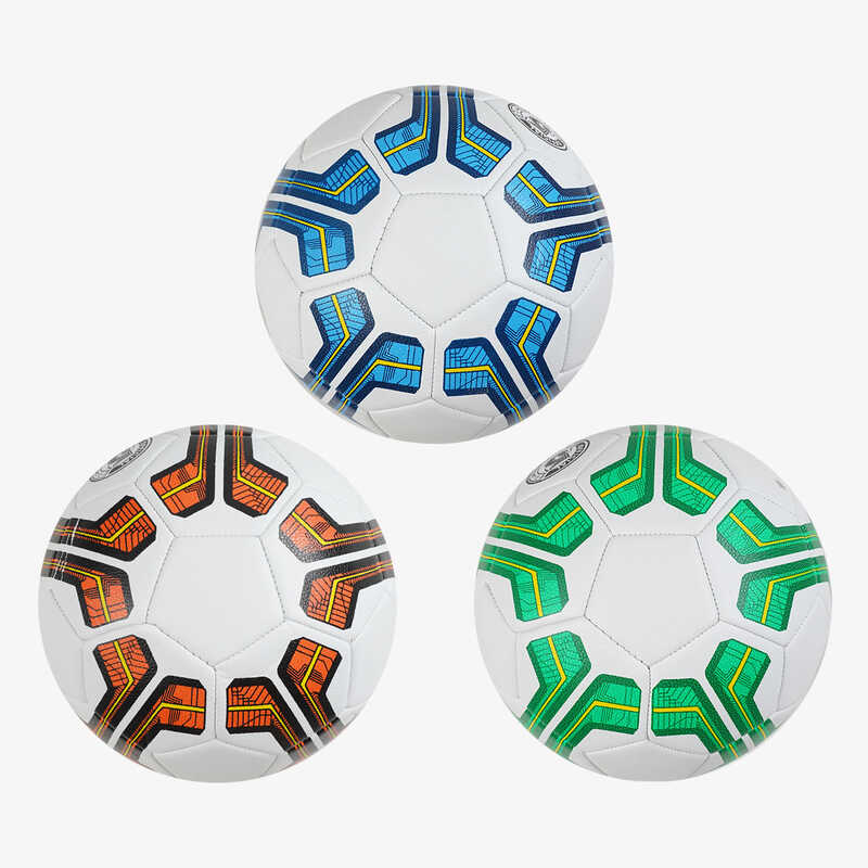 М`яч футбольний C 70339 (50) 3 види, вага 400-420 грамів, матеріал PU, балон гумовий з ниткою, ВИДАЄТЬСЯ ТІЛЬКИ МІКС ВИДІВ