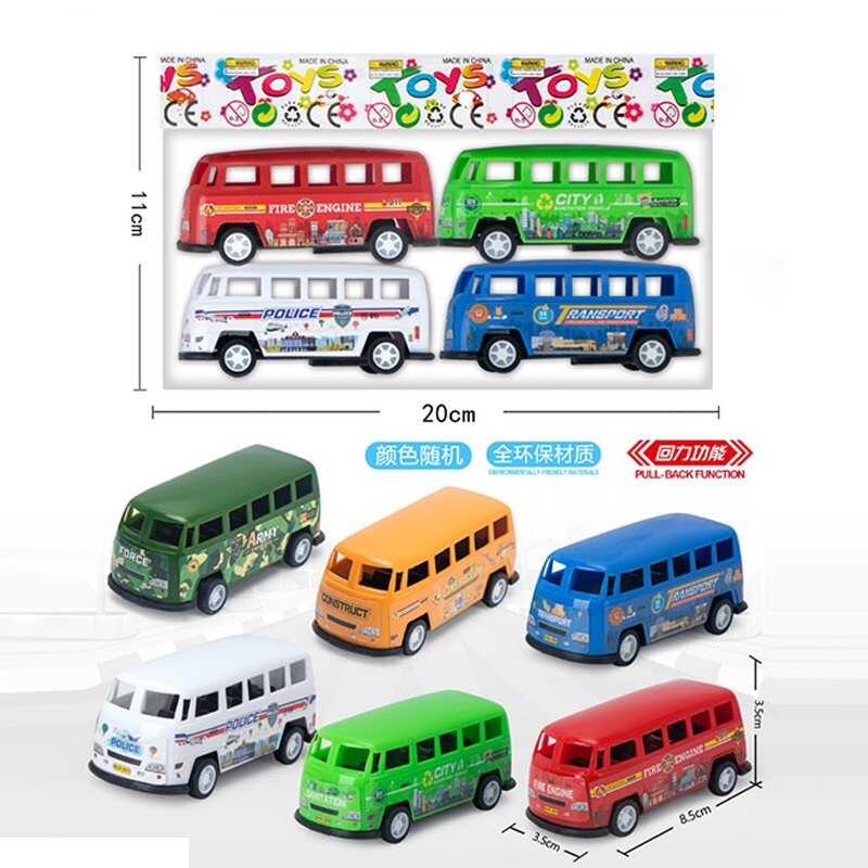 Набір машин 399-459 G (360/2) 4 штуки, інерція, гумові колеса, довжина 7.5см, в пакеті