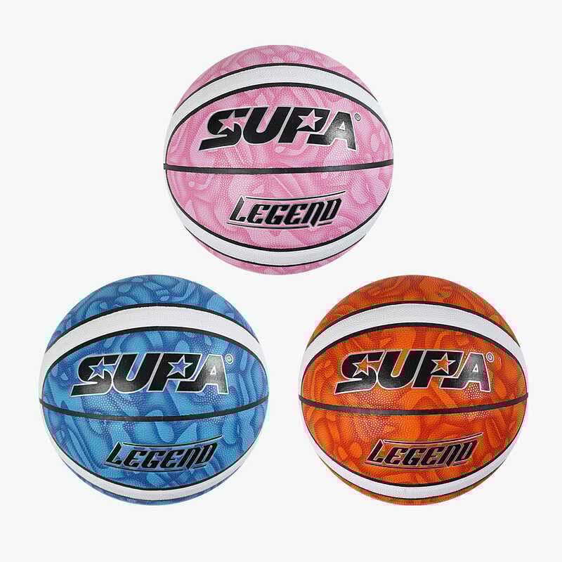 М`яч баскетбольний C 63403 (30) 3 види, 550 грамів, матеріал PU, розмір №7, (поставляється накачаним на 90), ВИДАЄТЬСЯ ТІЛЬКИ МІКС ВИДІВ