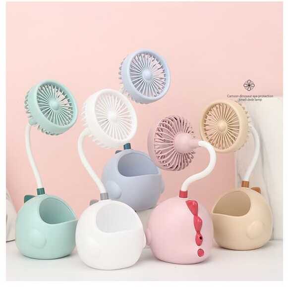 Вентилятор CS 275 A (96) 5 кольорів, органайзер, вбудований акум. 3.7 V, USB кабель, в коробці, ВИДАЄТЬСЯ ТІЛЬКИ МІКС ВИДІВ