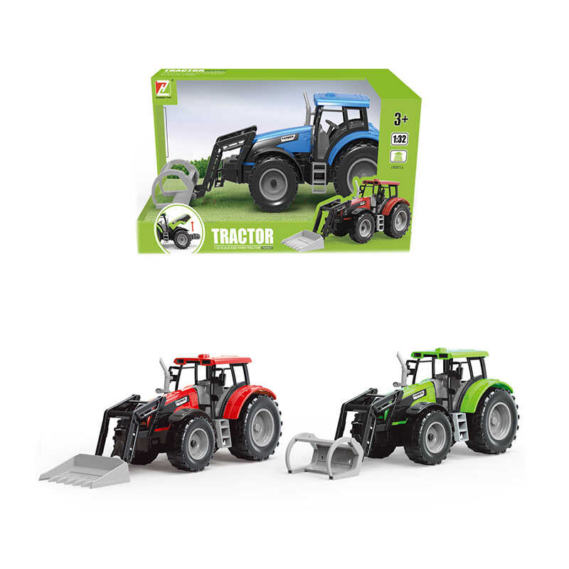 Трактор 550-3 J (36) 2 кольори, інерція, рухомі елементи, в коробці