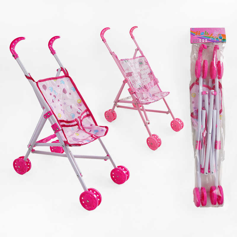 Візочок для ляльки 3288 A (96/2) 2 види, висота 50 см, в пакеті