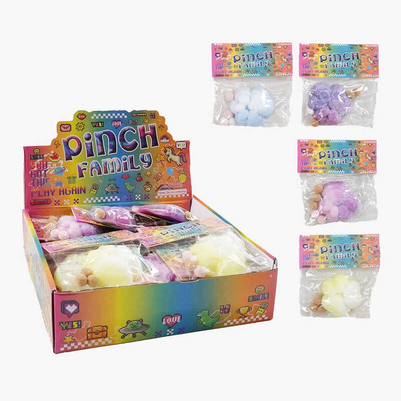 Гра антистрес C 70606 (16) ЦІНА ЗА 24 ШТУКИ В БЛОЦІ, “Лапка”, в пакеті