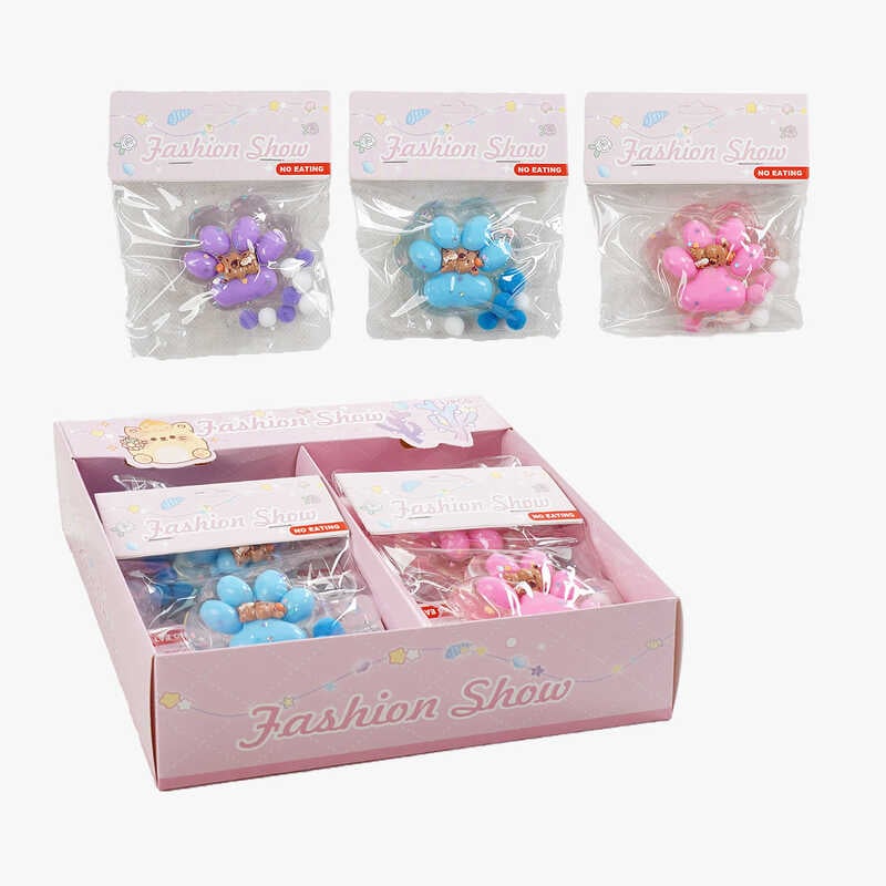 Гра антистрес C 70643 (32) ЦІНА ЗА 12 ШТУК В БЛОЦІ, “Лапка”, в пакеті