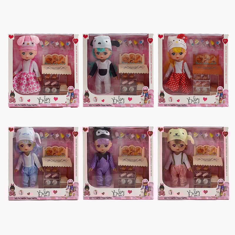 Лялька XD 63 D (60/2) висота - 27 см, музичний чіп, пісня англійською мовою, аксесуари, знімний одяг, знімне взуття, рухомі елементи, в коробці, ВИДАЄТЬСЯ МІКС ВИДІВ