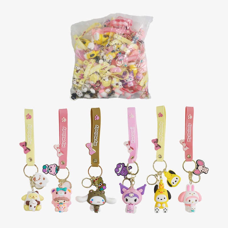 Брелок C 70555 (12) ЦІНА ЗА 50 ШТУК В УПАКОВЦІ, металева фурнітура, в пакеті