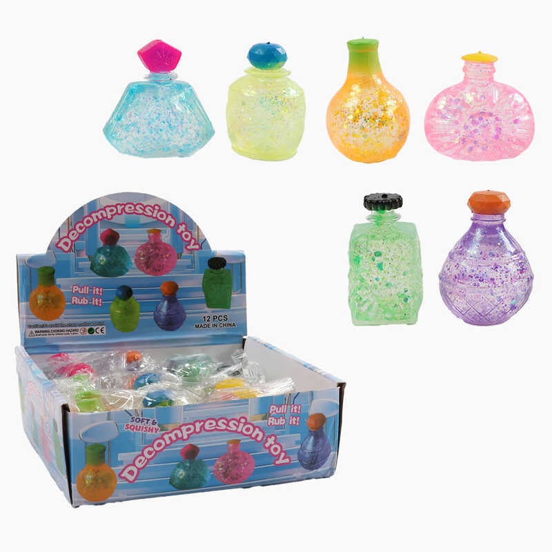 Гра антистрес C 72352 (24) ЦІНА ЗА 12 ШТУК В БЛОЦІ, “Пляшечка”, гелеве наповнення, в коробці