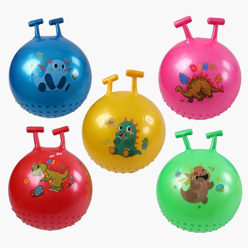 Стрибун гумовий C 72549 (80) діаметр - 41 см, в пакеті, ВИДАЄТЬСЯ ТІЛЬКИ МІКС ВИДІВ