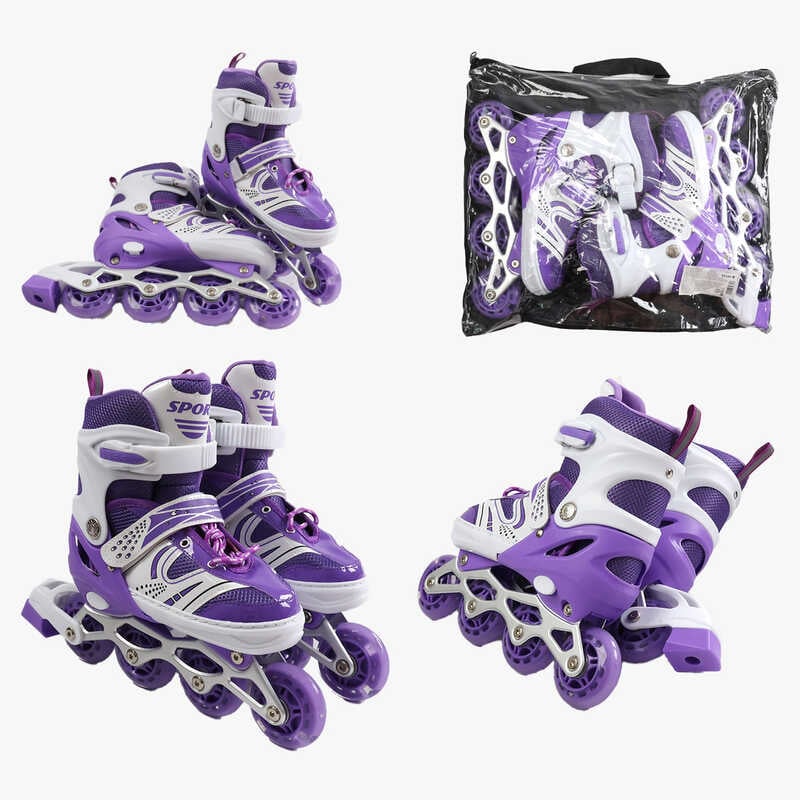 Ролики 61633-L /розмір 39-43/ колір – ФІОЛЕТОВИЙ  