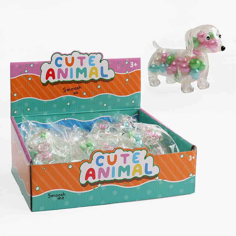 Гра антистрес M 18591 (12) ЦІНА ЗА 12 ШТУК В БЛОЦІ, "Собачка", в коробці