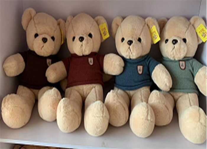 М`яка іграшка M 18541 (100) 4 види, “Ведмедик”, висота: 50 см, ВИДАЄТЬСЯ МІКС