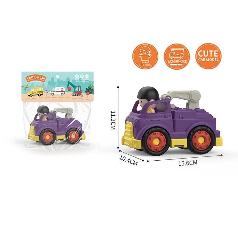 Машина 8049 (72) фігурка водія, в пакеті