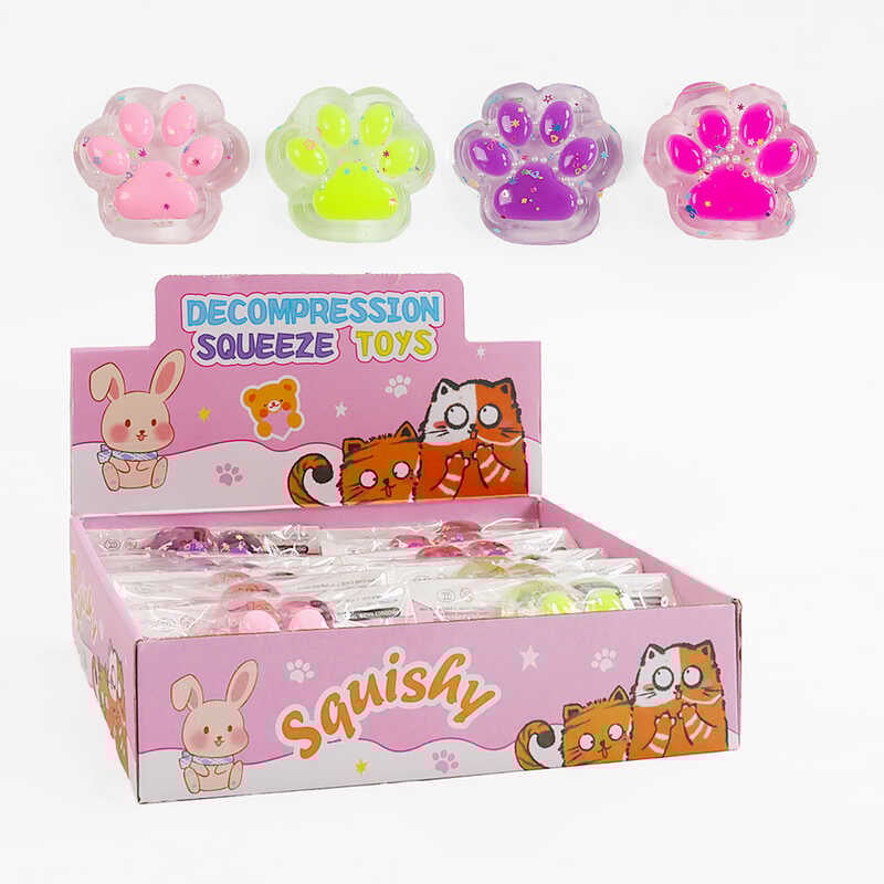 Гра антистрес C 71329 (24) ЦІНА ЗА 12 ШТУК В БЛОЦІ, “Лапка”, в коробці