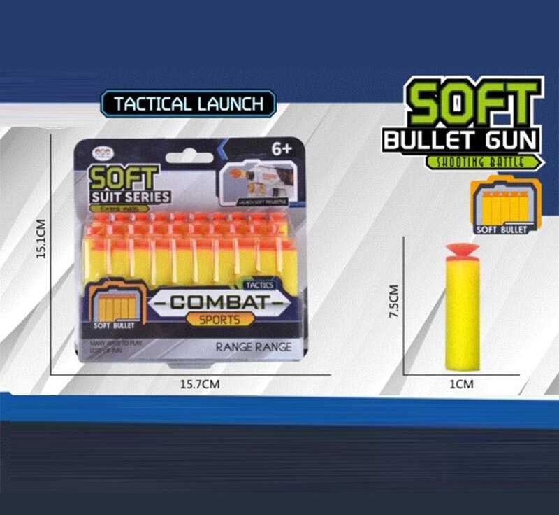 М`які патрони 633-1 (360/2) 30 патронів, присоски, на листі