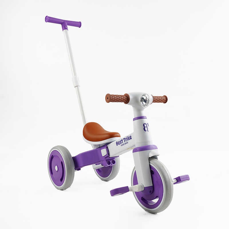 Велосипед 3-х кол. Best Trike LB-10571 (1) матеріал рами нейлон, колеса передні 10``, задні 8``, батьківська ручка, в коробці