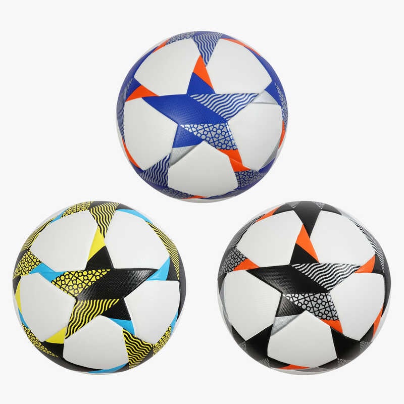 М`яч футбольний M 50352 (30) 3 види, вага 420 грамів, матеріал PU, гумовий балон, ВИДАЄТЬСЯ ТІЛЬКИ МІКС ВИДІВ