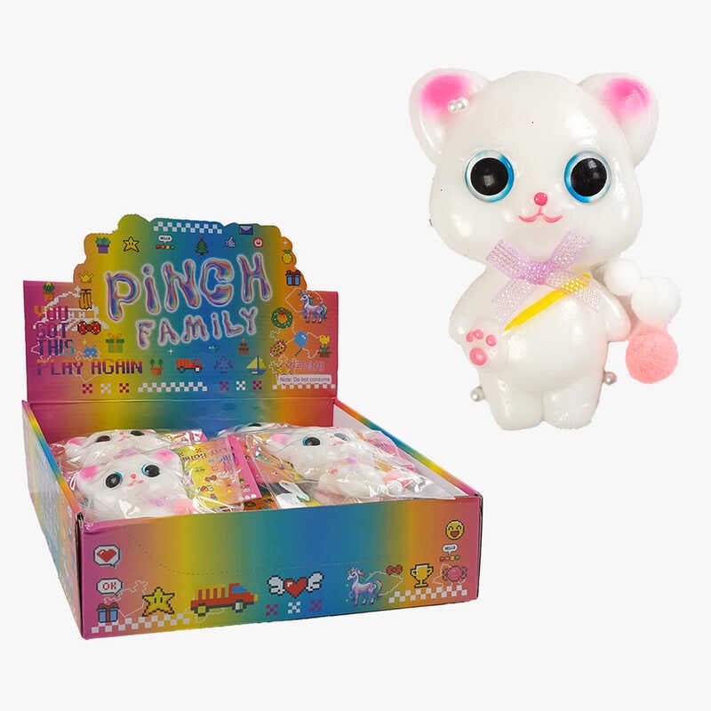 Гра антистрес C 72093 (24) ЦІНА ЗА 16 ШТУК В БЛОЦІ, “Котик”, в коробці