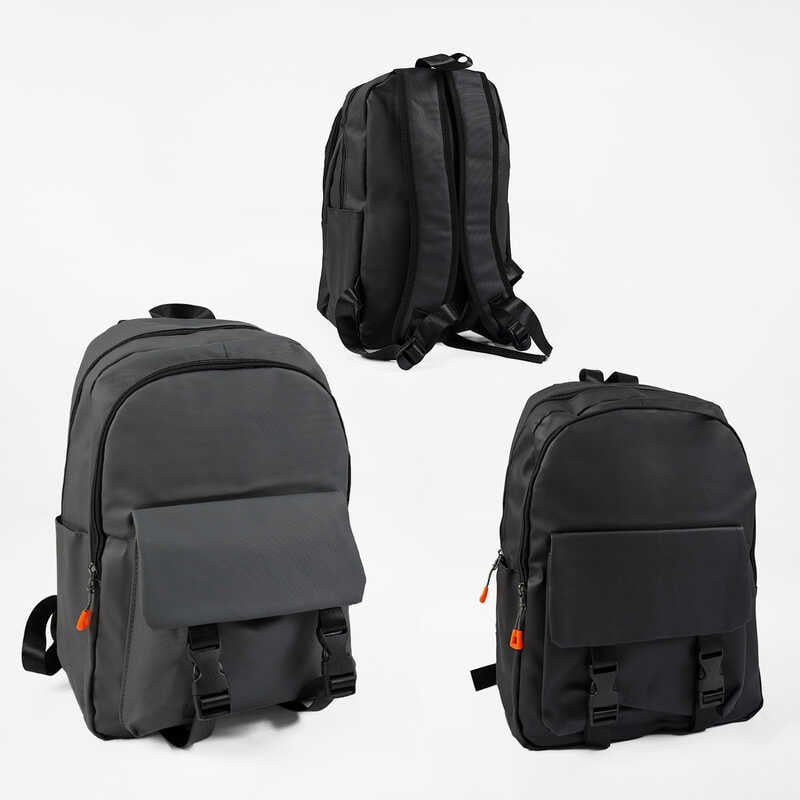 Рюкзак C 72922 (40) 2 кольори, розміри: 29х14х40 см, 2 відділення, 3 кишені, на блискавці, в пакеті