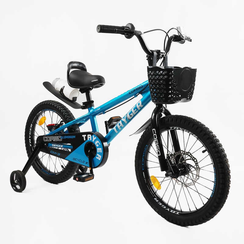 Велосипед 2-х колісний 18" "CORSO" TG-90411 "TAYGER"  