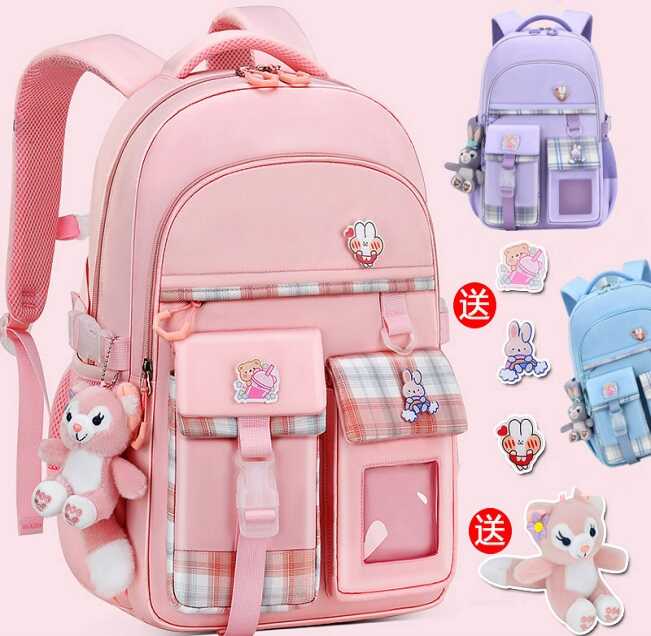 Рюкзак C 72832 (50) 3 види, розміри: 30х17х44 см, 1 відділення, 6 кишень, на блискавці, брелок, в пакеті, ВИДАЄТЬСЯ МІКС ВИДІВ