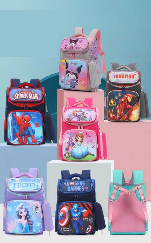 Рюкзак C 72913 (120)  розмір: 30х20х40 см, герой, 1 відділення, 4 кишені, регульовані лямки, на блискавці, в пакеті,  ВИДАЄТЬСЯ ТІЛЬКИ МІКС ВИДІВ