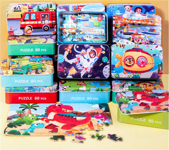 Пазли C 73265 (120) 60 елементів, у боксі, ВИДАЄТЬСЯ ТІЛЬКИ МІКС ВИДІВ