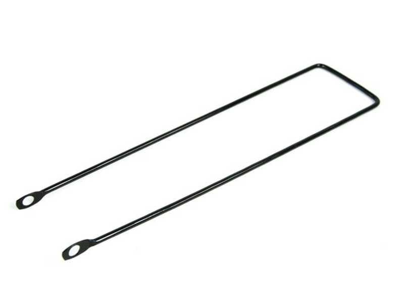 Стійка для кошика велосипеда KS-10045 (250) довжина 45см, сталева, чорна 