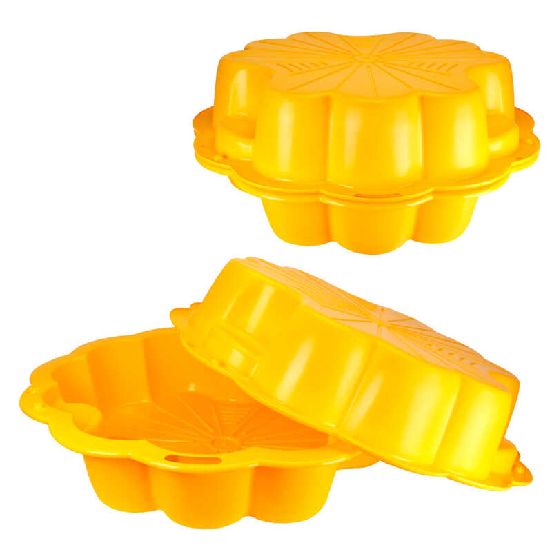 гр Пісочниця "Квітка-маргаритка" з 2-х частин 2183 (1) "Technok Toys", розмір 107*107*20 см