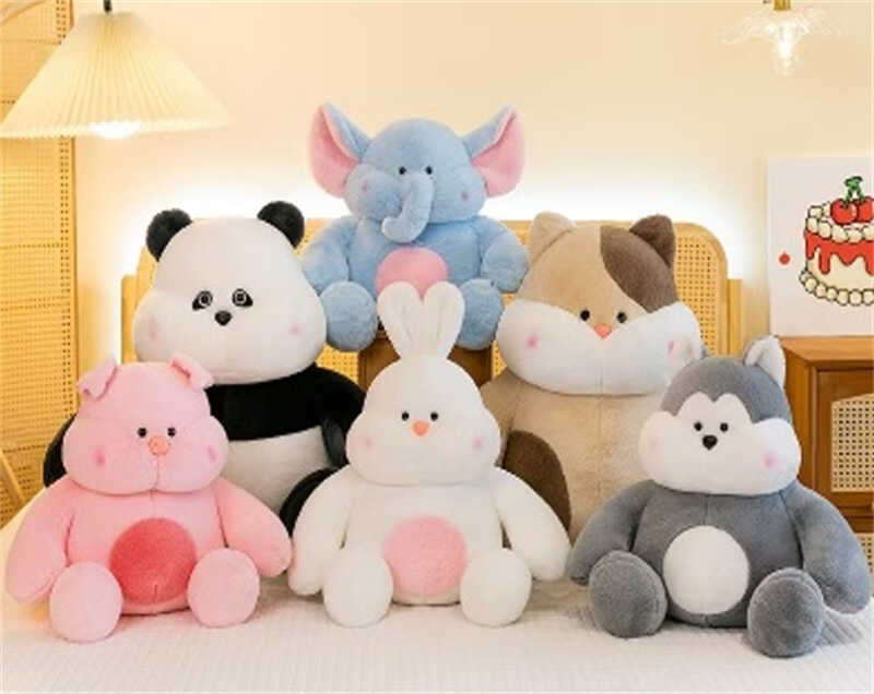 М`яка іграшка M 18766 (30) "Звірятко", середня висота 39 см, сидяча, пластикові оченята, ВИДАЄТЬСЯ ТІЛЬКИ МІКС ВИДІВ