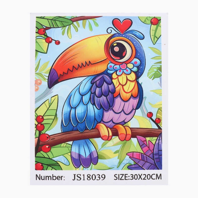 Алмазна мозаїка 18039 (50) "TK Group", 20х30 см, в коробці