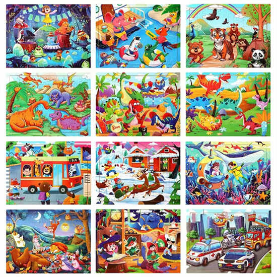 Пазли C 74228 (200) дерев’яний, обсерваційний, розмір - 30х23 см, 70 елементів, в плівці, ВИДАЄТЬСЯ МІКС ВИДІВ