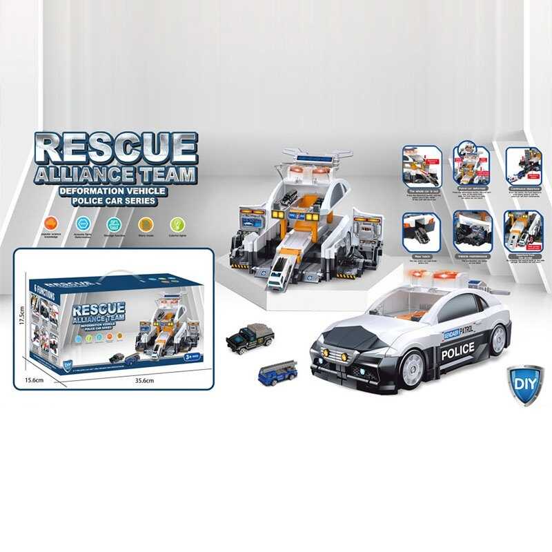 Трек 194 (24) складається у велику машинку, 6 металопластикових машинок в комплекті, звуки, підсвічування, казки, пісні, рухливі елементи, наліпки, в коробці