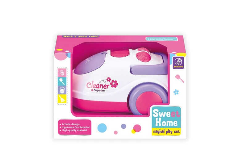 Пилосос А 5936 (48/2) ШТРИХ=51086 світло, на батарейках, в коробці