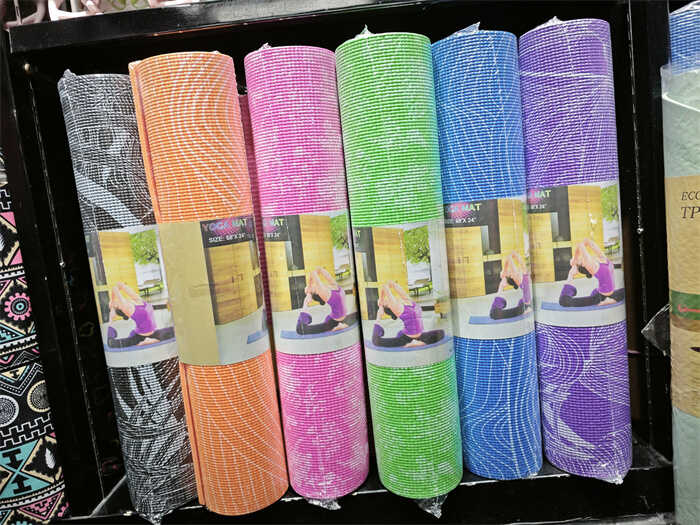 Килимок для йоги C 40246 (20) ВИДАЄТЬСЯ ТІЛЬКИ МІКС ВИДІВ