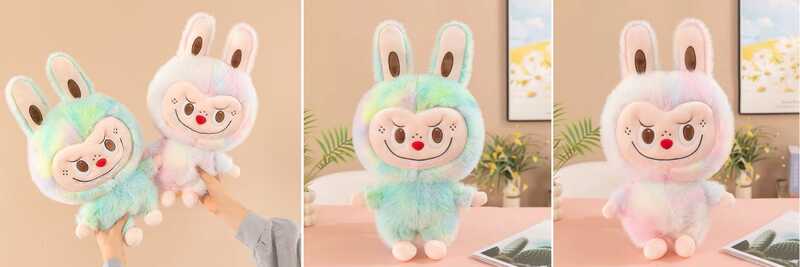 М`яка іграшка M 19516 (64) герой, розмір -  24х12х44 см, м’яке хуро, синтепон, вишите обличчя, застібка - блискавка, ВИДАЄТЬСЯ ТІЛЬКИ МІКС ВИДІВ