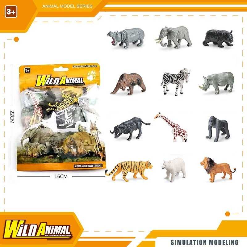 Набір тварин YJ 717 (140) в пакеті