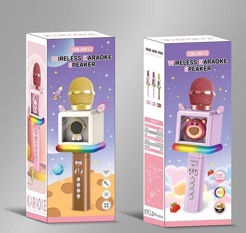 Мікрофон GMJ 9813 (48) 2 види, в коробці