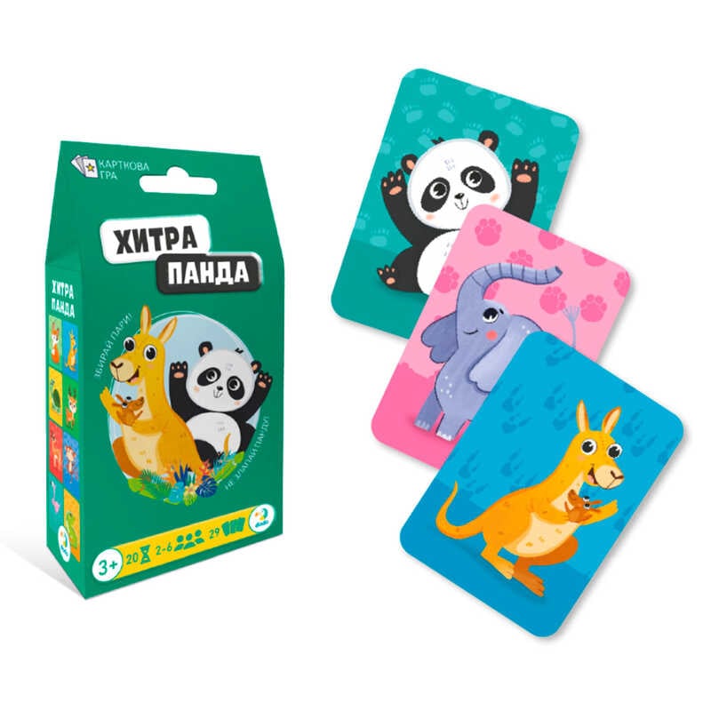 гр Карткова гра "Хитра панда" 301235 (150) "DoDo"