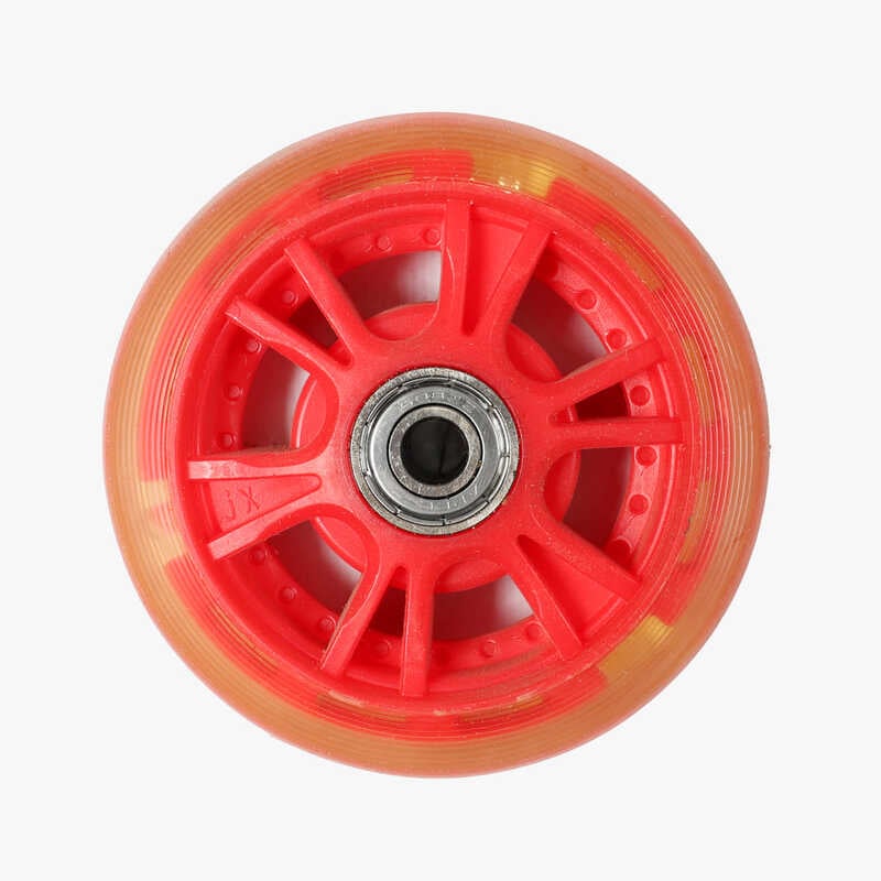 Колесо для самоката заднє, d=90 мм, КОЛІР ЧЕРВОНИЙ, ЦІНА ЗА 1 ШТУКУ