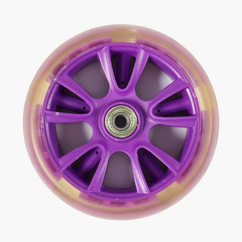 Колесо для самоката переднє, d=135 мм, КОЛІР ФІОЛЕТОВИЙ, ЦІНА ЗА 1 ШТУКУ