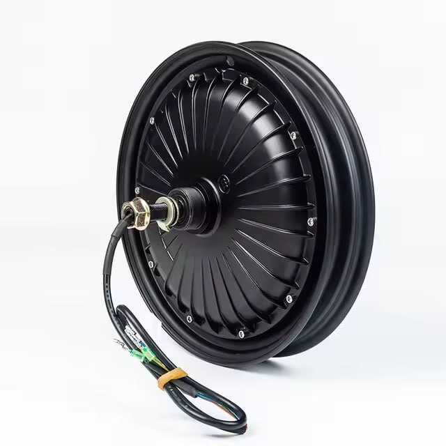 Двигун для електромопеда MT-1200W (1) розмір 10``, потужність 1200W, напруга 72V