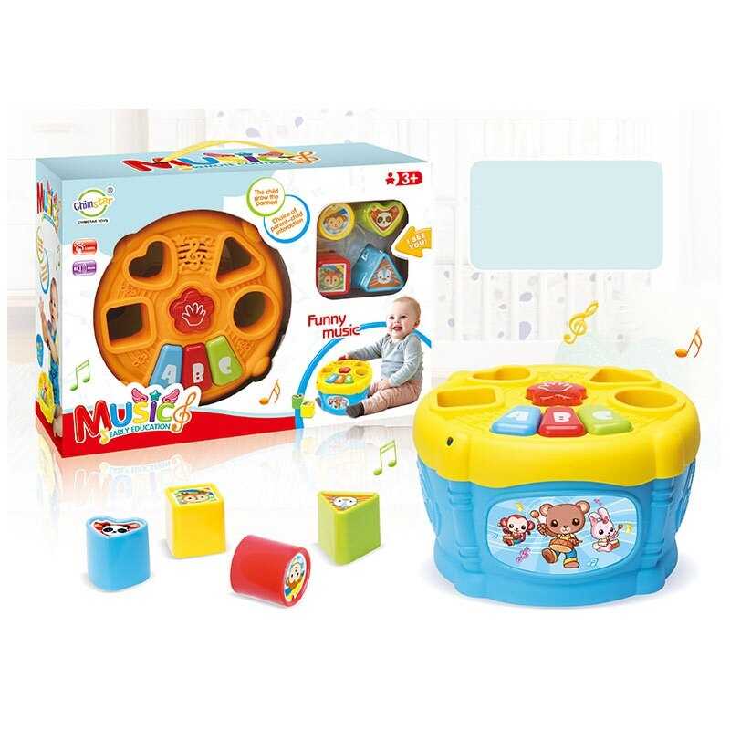 Логічна іграшка QF 366-030 (24) підсвічування, звук, сортер, в коробці