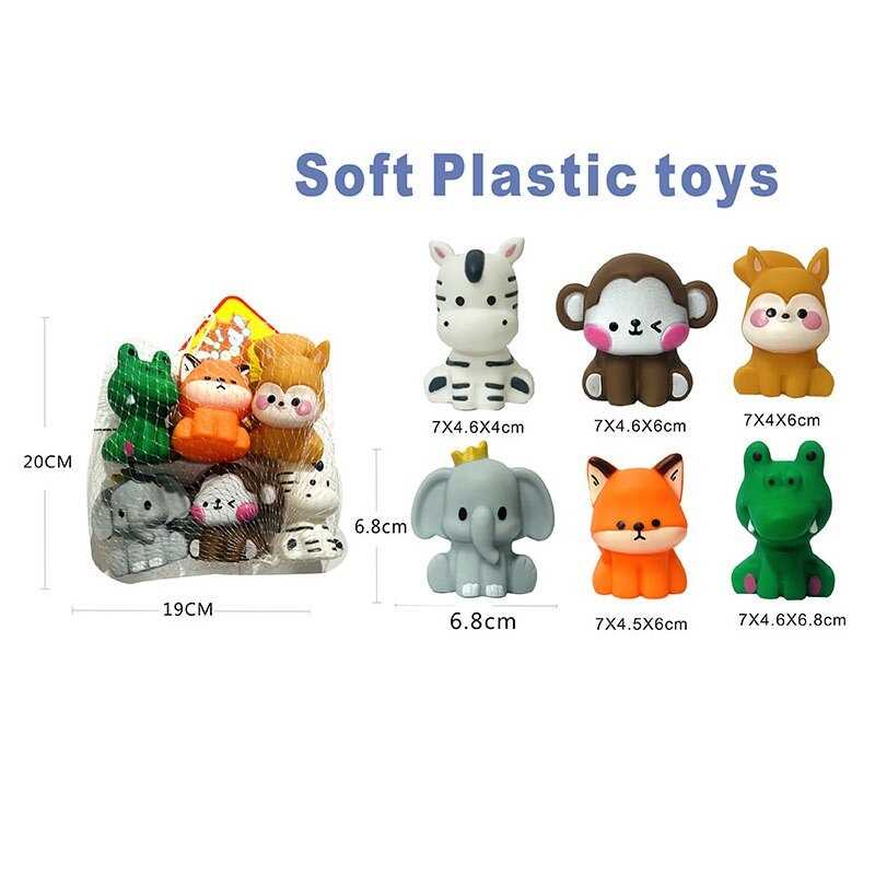 Іграшка для ванни 508-367 (180/2) 6 штук в сітці