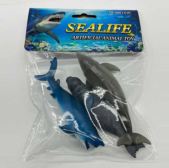 Набір морських жителів 188-36 (264) 3 фігурки, в пакеті 