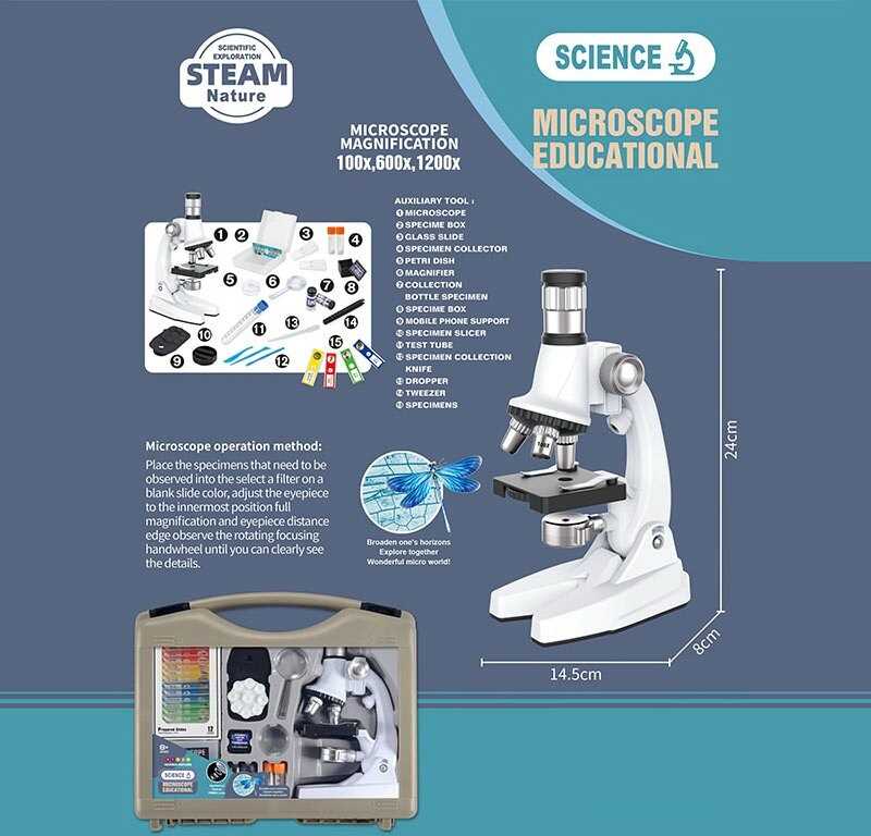 Мікроскоп 3307 (24) у валізі